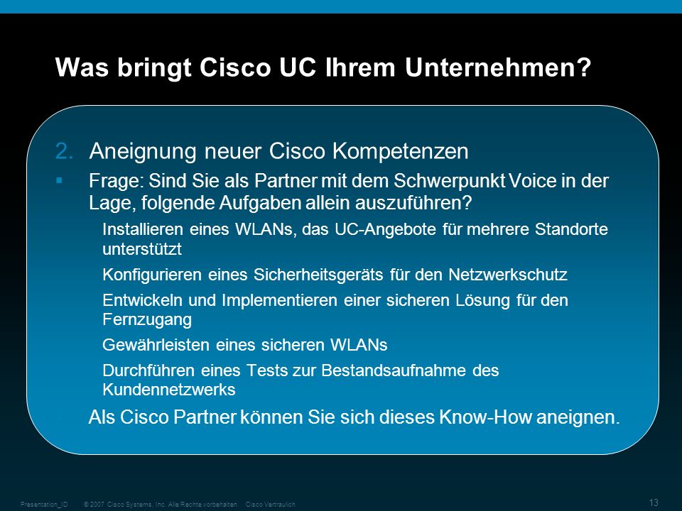 Uc Kitchen Cisco Unified Communications Angebot Fur Kleine Und