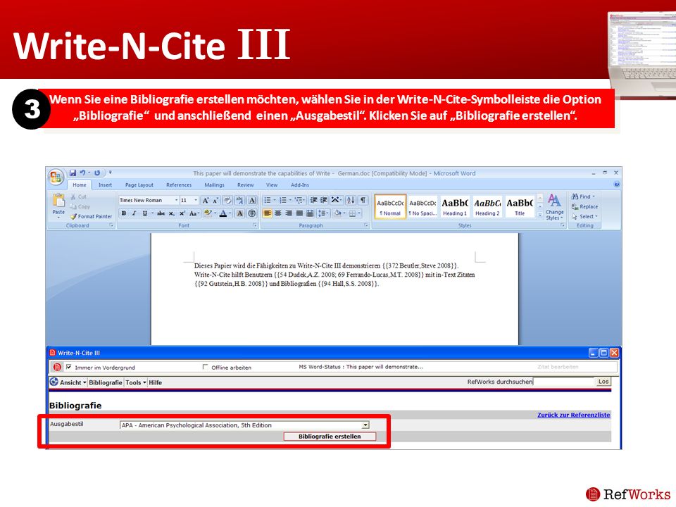Write-N-Cite III 3.