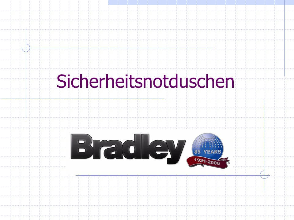 Sicherheitsnotduschen