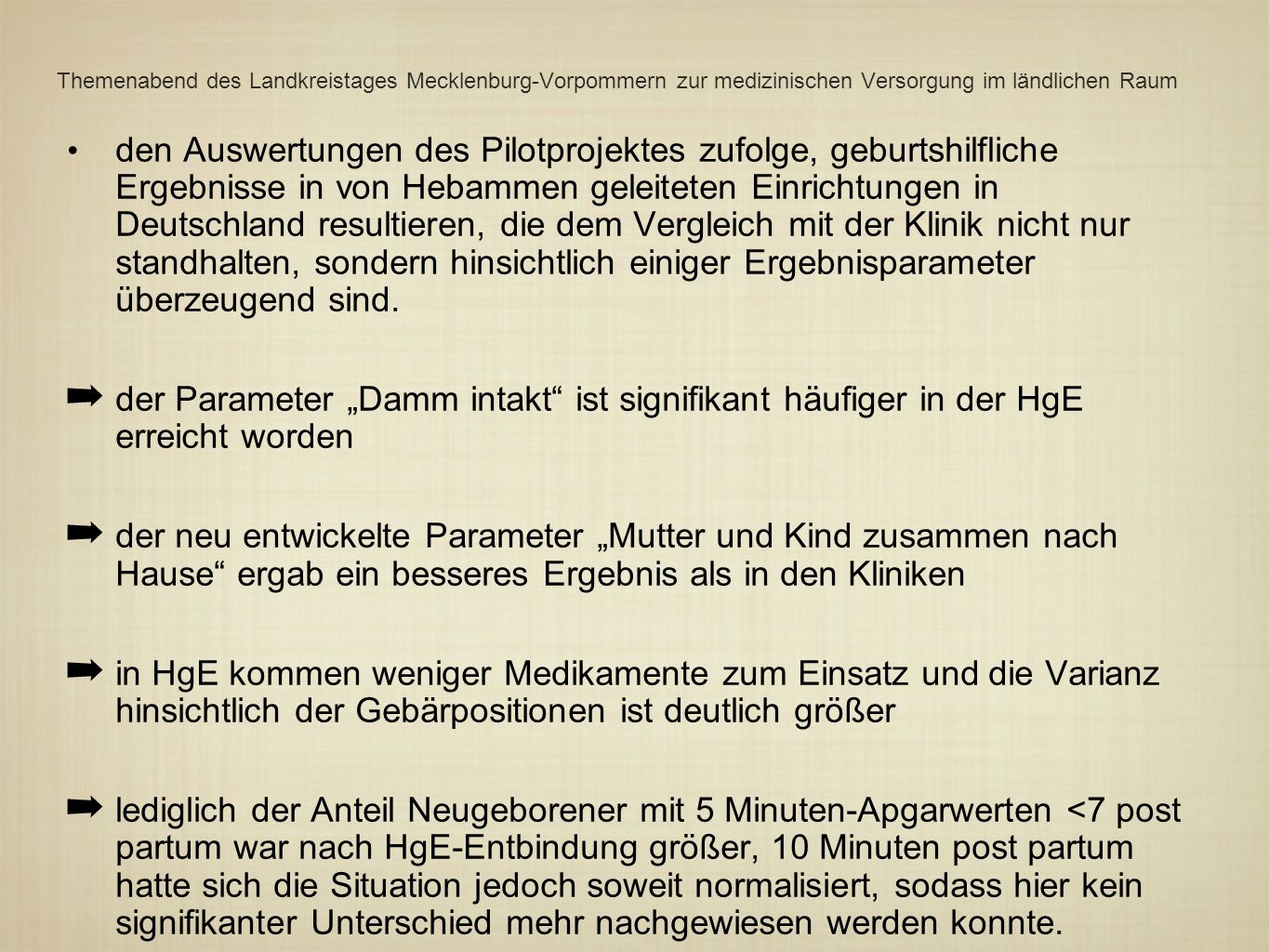 Themenabend des Landkreistages Mecklenburg-Vorpommern zur medizinischen Versorgung im ländlichen Raum