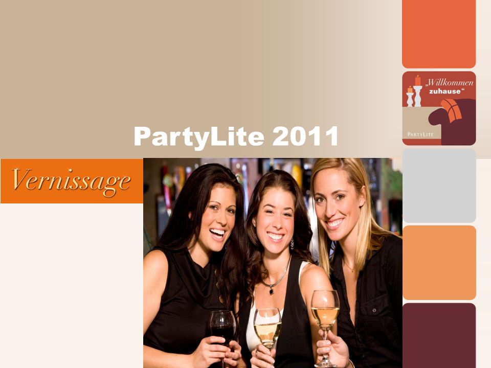 PartyLite 2011 Musik im Hintergrund leiser werden lassen nach max. 1,30 min.