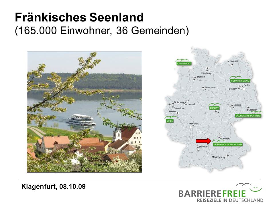 Fränkisches Seenland ( Einwohner, 36 Gemeinden)