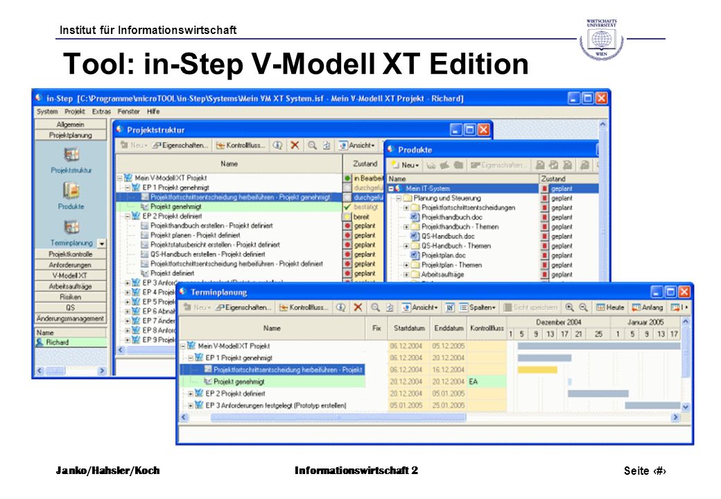 Tool: in-Step V-Modell XT Edition
