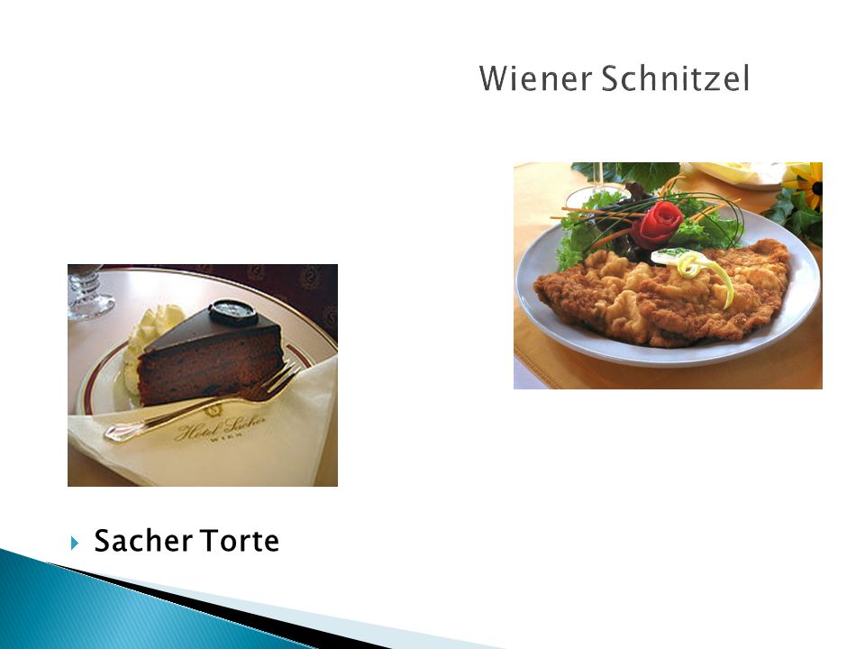 Wiener Schnitzel Sacher Torte