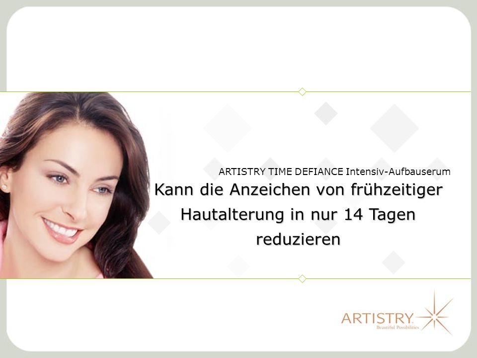 Kann die Anzeichen von frühzeitiger Hautalterung in nur 14 Tagen