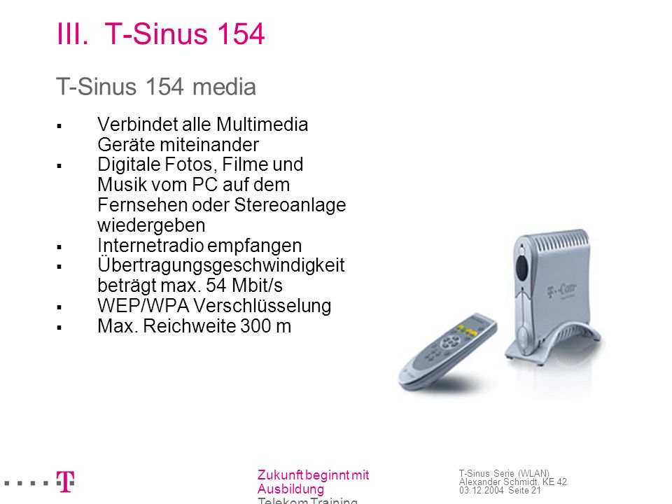 T-Sinus 154 T-Sinus 154 media