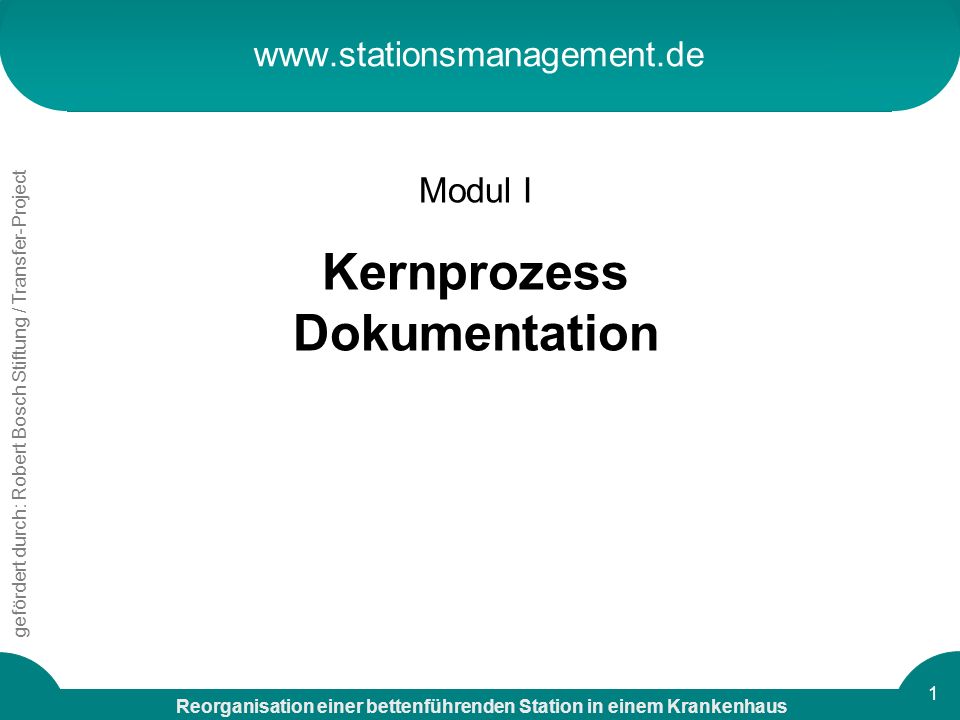 Kernprozess Dokumentation