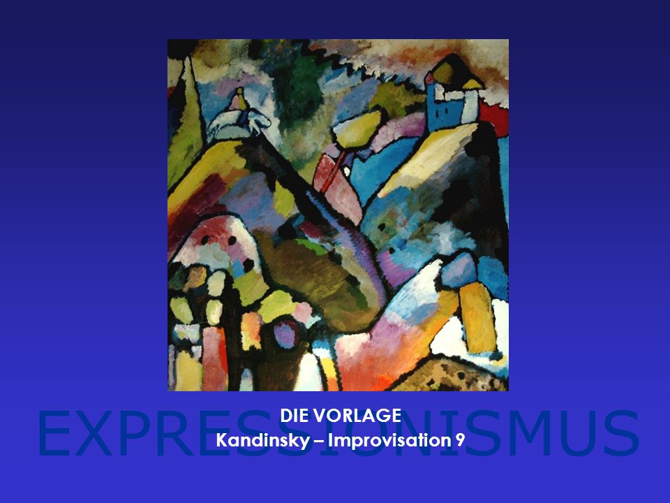 Kandinsky – Improvisation 9