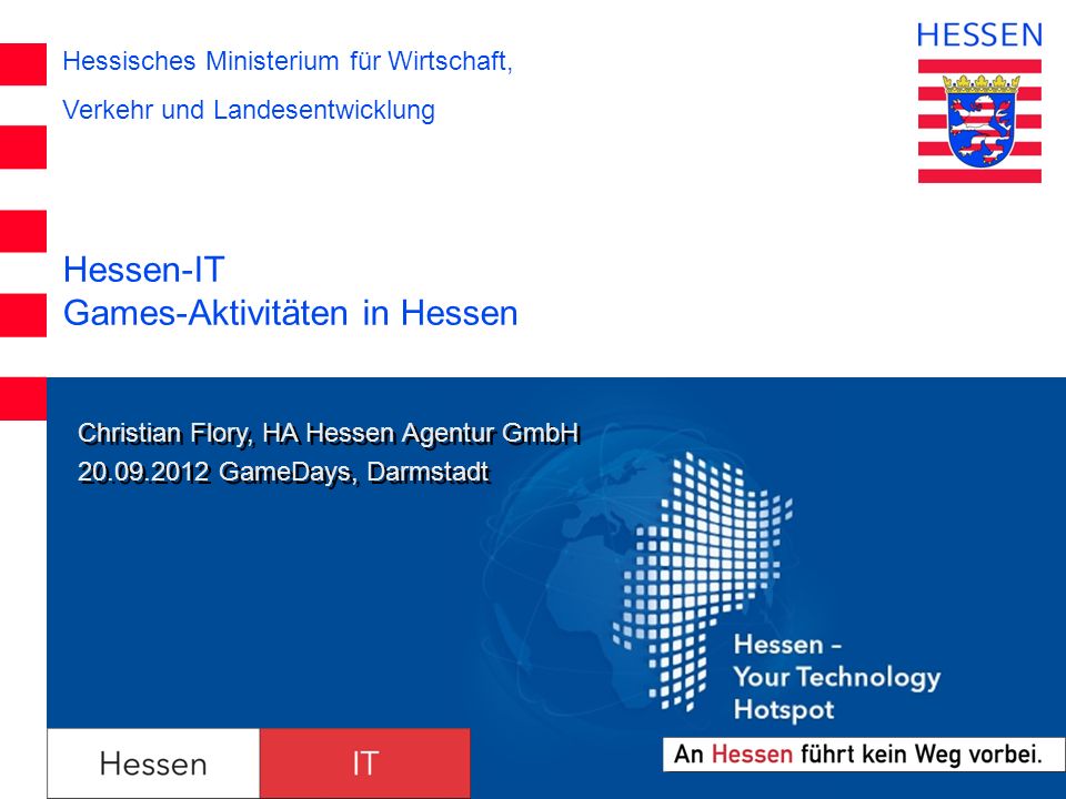 Hessen-IT Games-Aktivitäten in Hessen