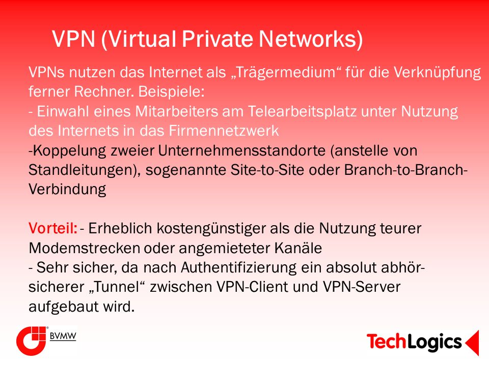 VPN (Virtual Private Networks)