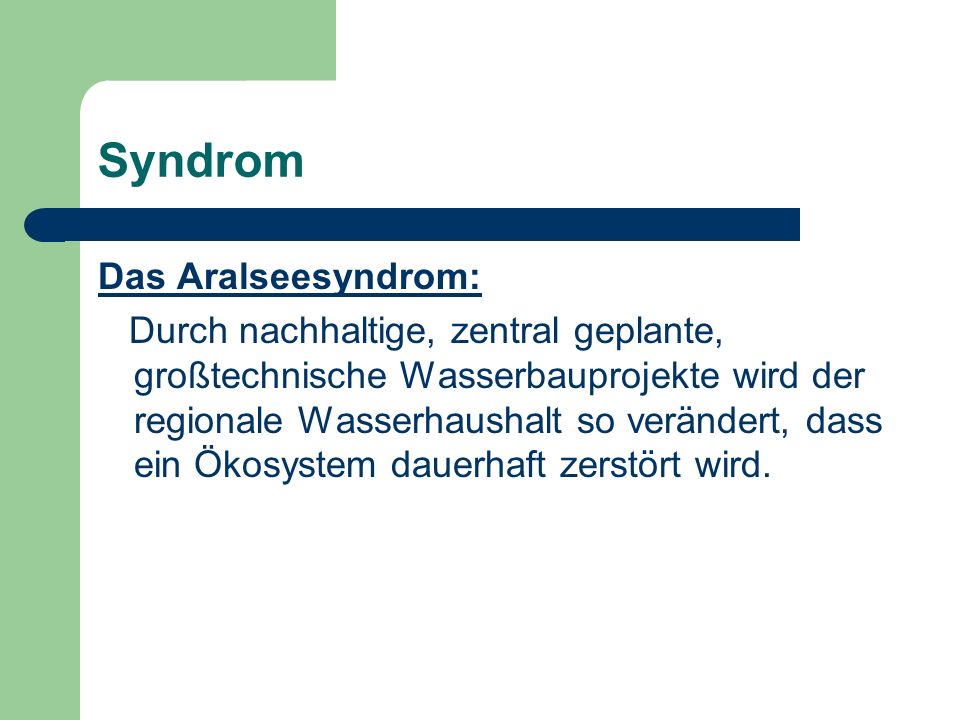 Syndrom