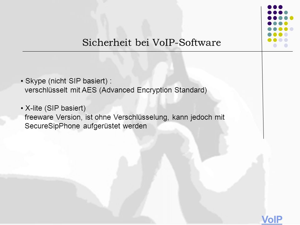 Sicherheit bei VoIP-Software