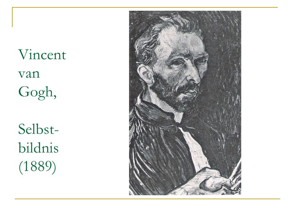 Vincent van Gogh, Selbst-bildnis (1889)