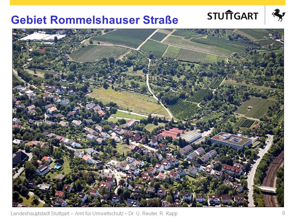 Gebiet Rommelshauser Straße