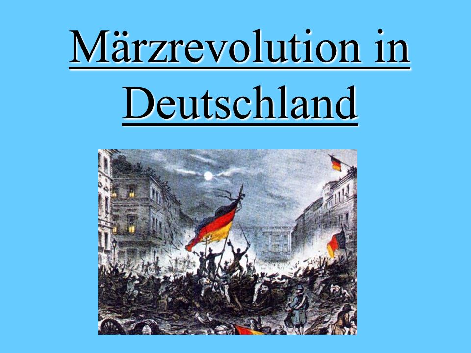 Märzrevolution in Deutschland