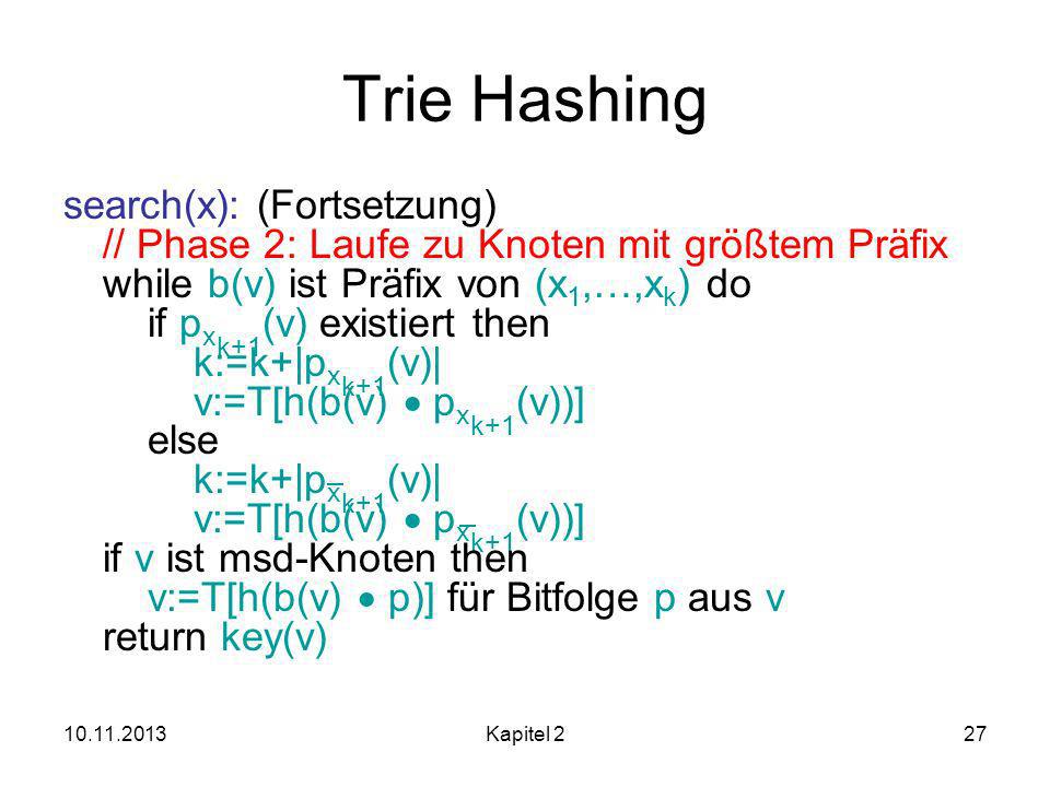 Randomisierte Algorithmen Prafix Suche Und Konsistentes Hashing Ppt Herunterladen