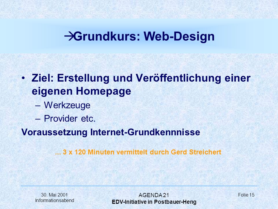 Grundkurs: Web-Design