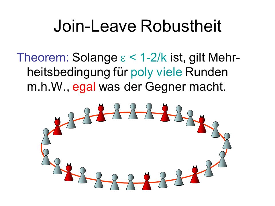 Join-Leave Robustheit