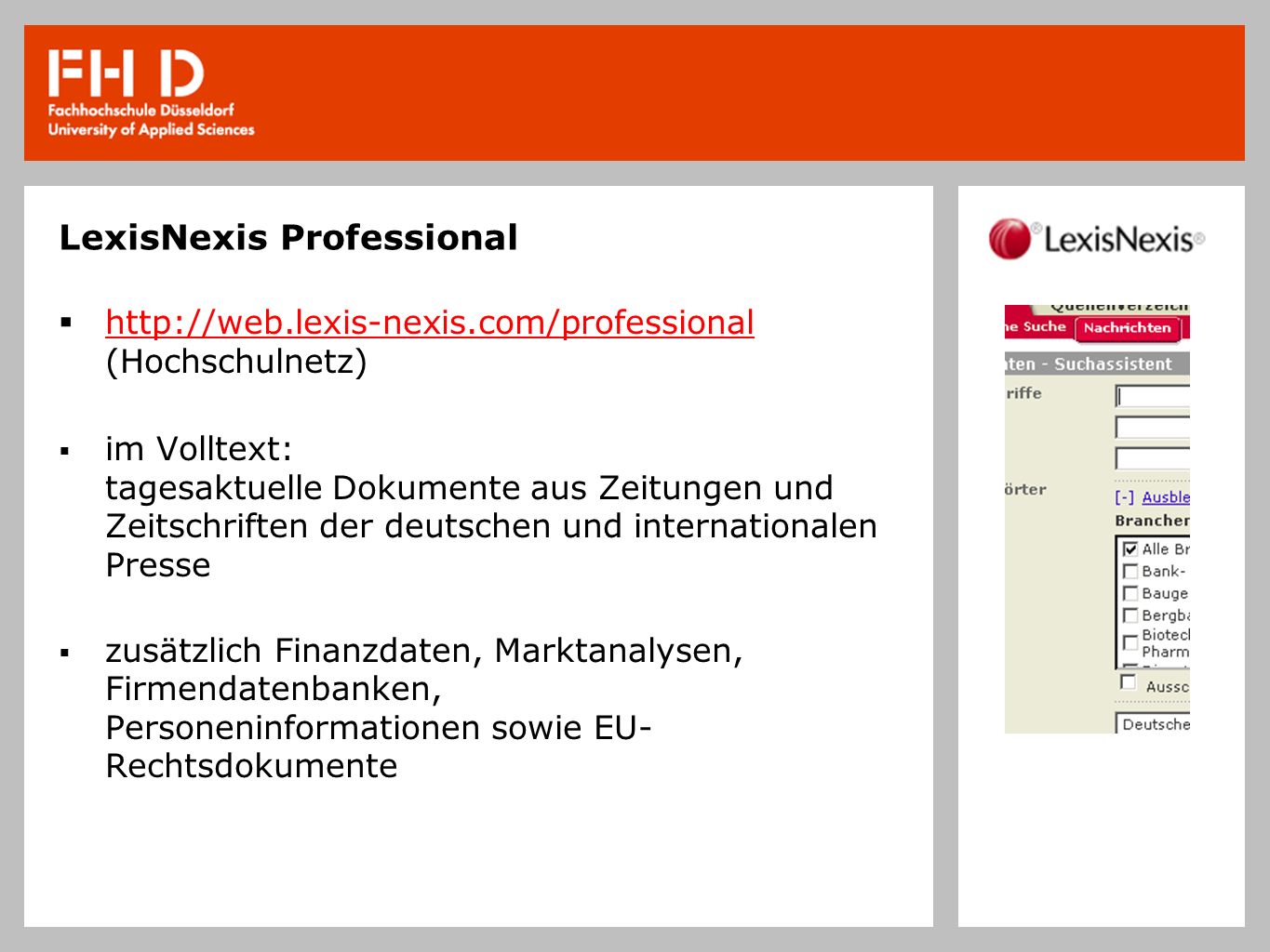LexisNexis Professional