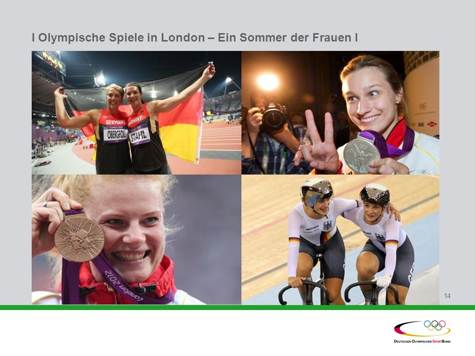 I Olympische Spiele in London – Ein Sommer der Frauen l