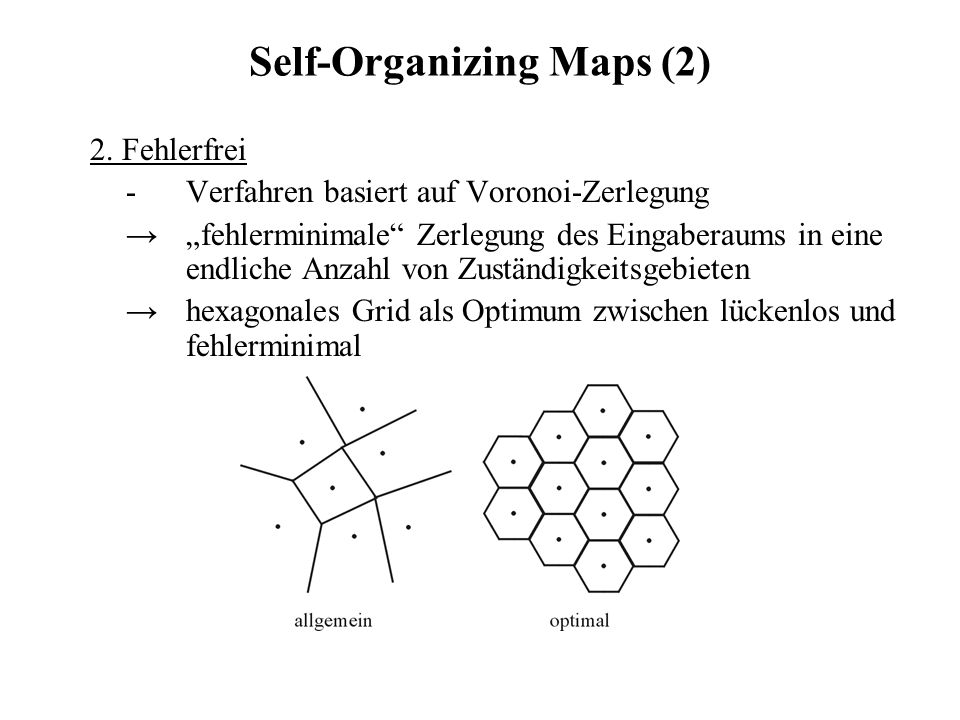 Self-Organizing Maps (2)