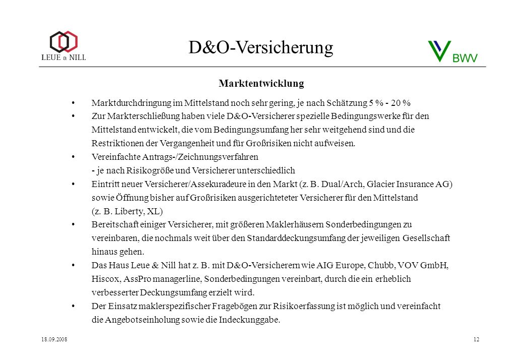 Marktentwicklung Marktdurchdringung im Mittelstand noch sehr gering, je nach Schätzung 5 % - 20 %