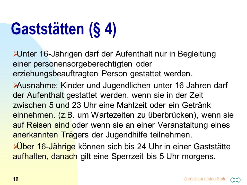 Gaststätten (§ 4)