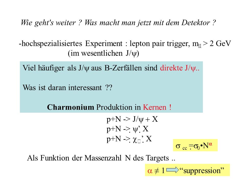 Wie geht s weiter Was macht man jetzt mit dem Detektor