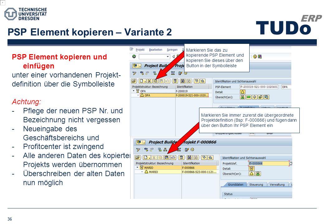 Endanwenderschulung SAP Projektsystem - ppt herunterladen