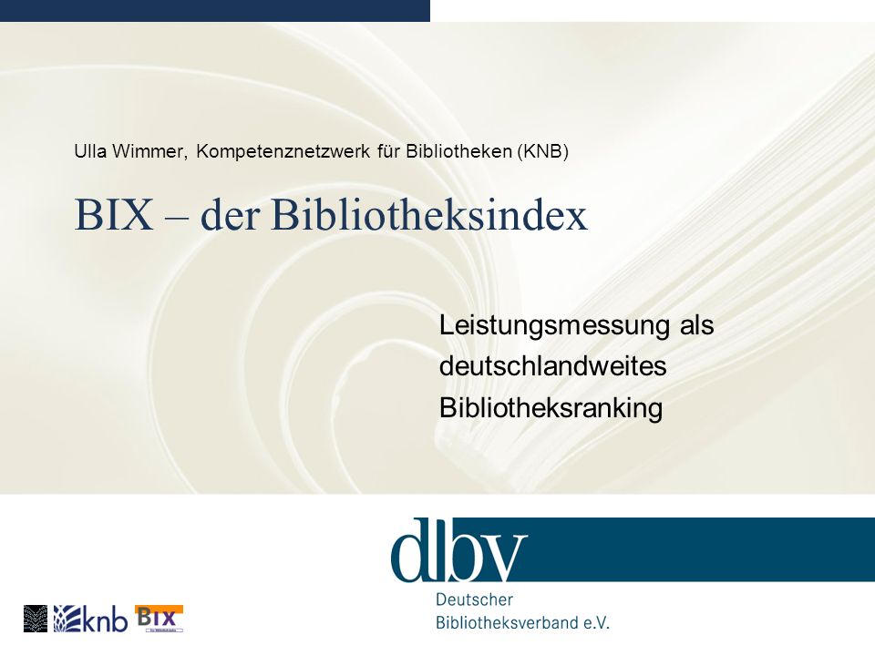 Leistungsmessung als deutschlandweites Bibliotheksranking