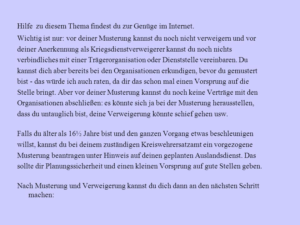 Hilfe zu diesem Thema findest du zur Genüge im Internet.