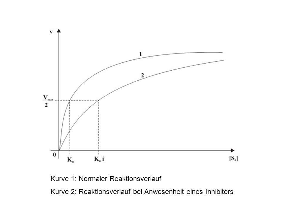 Kurve 1: Normaler Reaktionsverlauf