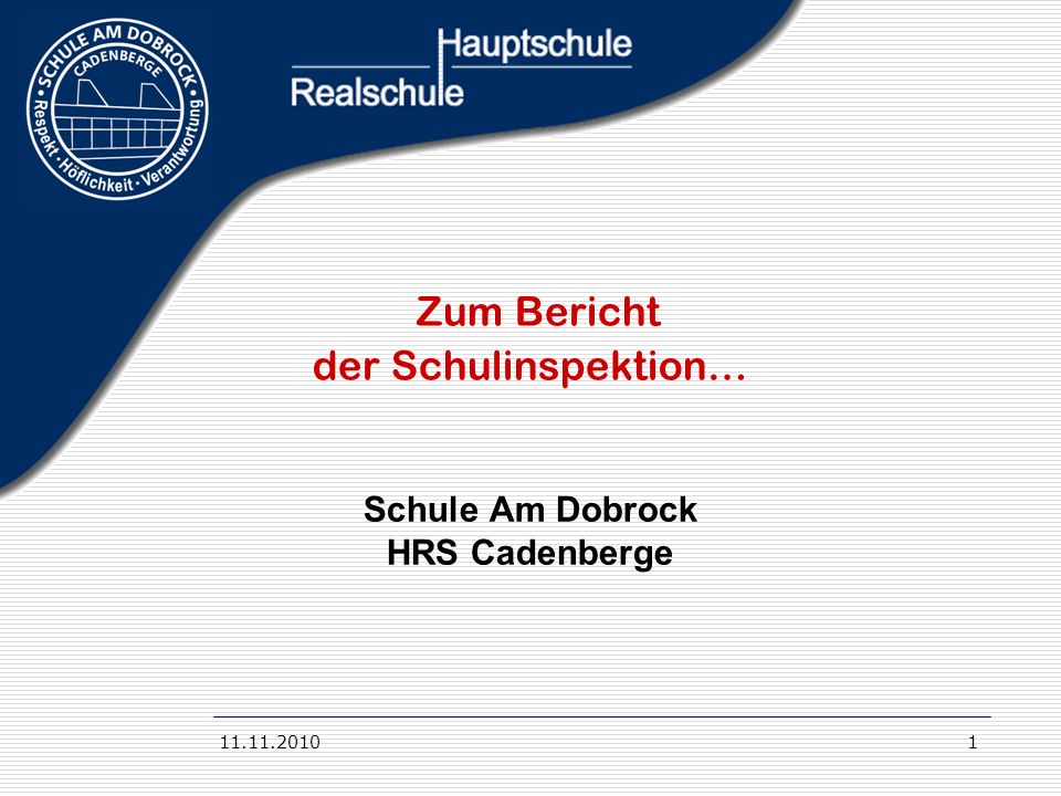 Zum Bericht der Schulinspektion…