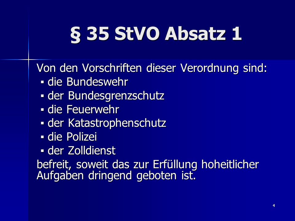 Sonder und Wegerechte §§ 35 und 38 StVO ppt video online herunterladen