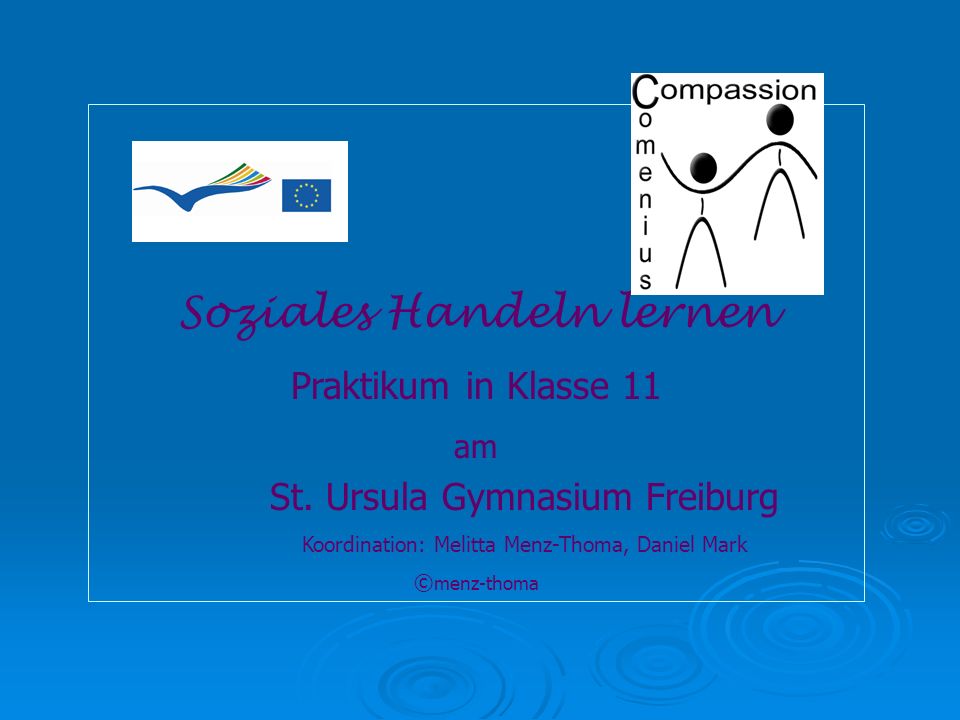Soziales Handeln lernen