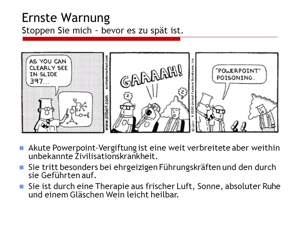 Ernste Warnung Stoppen Sie mich – bevor es zu spät ist.