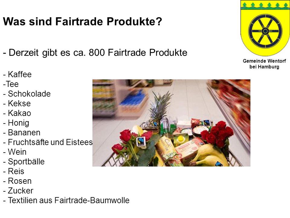 Was sind Fairtrade Produkte