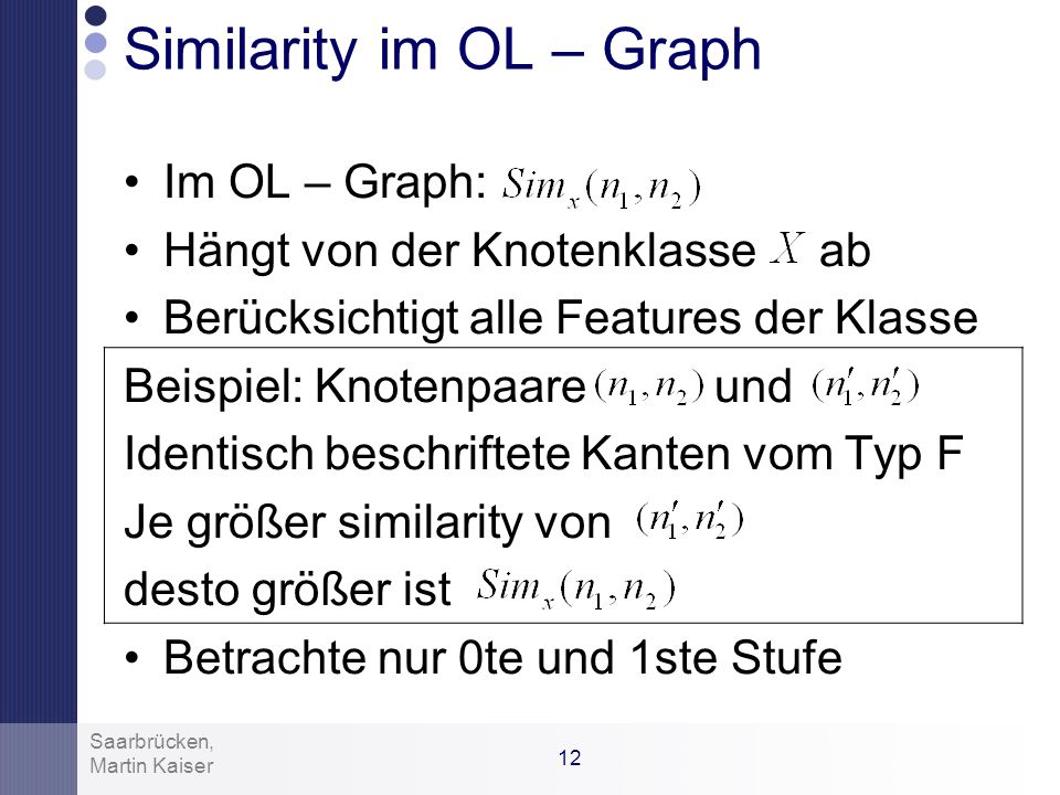 Similarity im OL – Graph