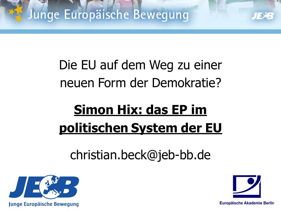 politischen System der EU