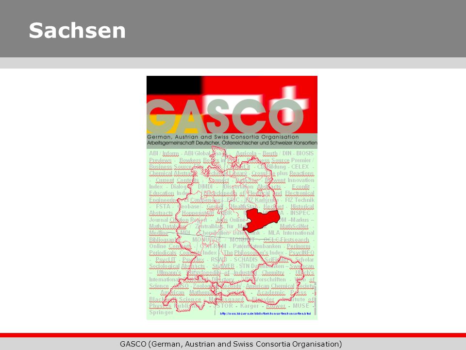 GASCO (German, Austrian and Swiss Consortia Organisation)