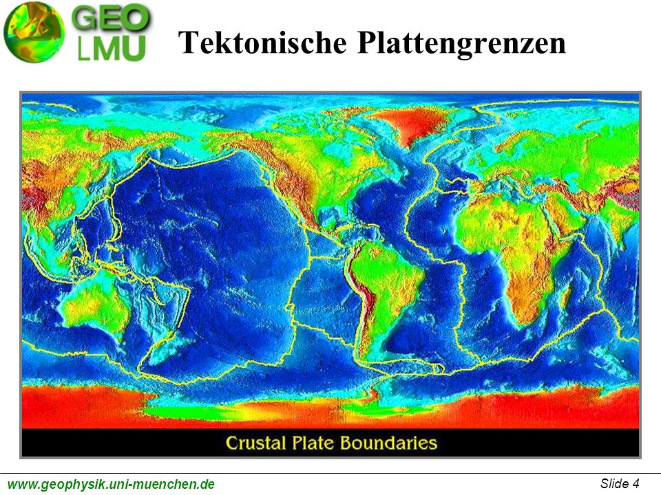 Tektonische Plattengrenzen