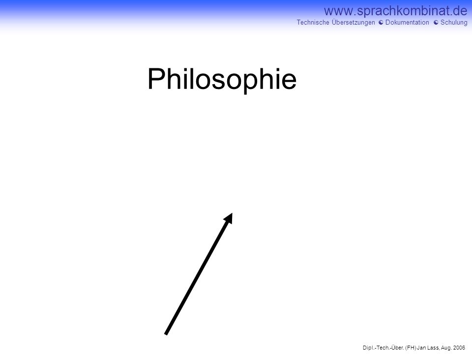 Philosophie ...den steilen Punkt der Lernkurve anpeilen!