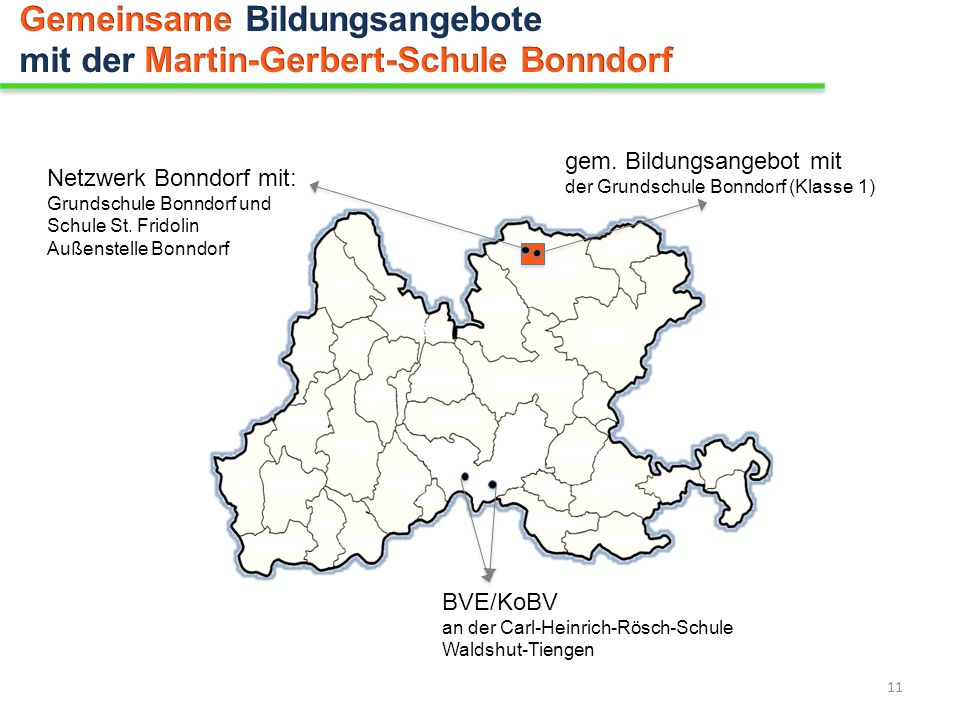 Gemeinsame Bildungsangebote mit der Martin-Gerbert-Schule Bonndorf