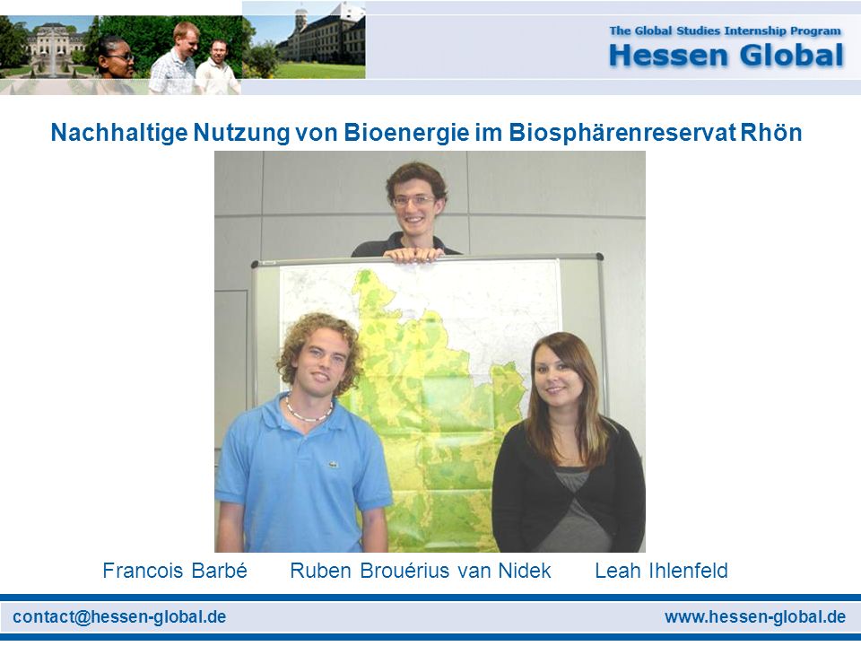 Nachhaltige Nutzung von Bioenergie im Biosphärenreservat Rhön