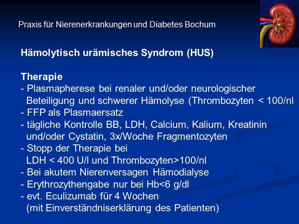 Praxis für Nierenerkrankungen und Diabetes Bochum