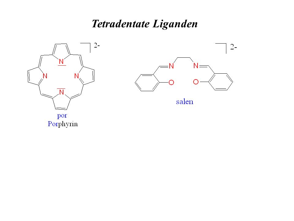 Tetradentate Liganden