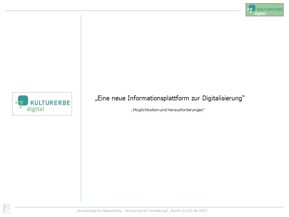 „Eine neue Informationsplattform zur Digitalisierung