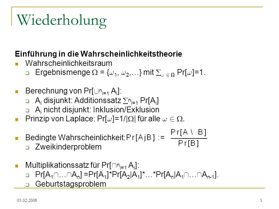 Wiederholung TexPoint fonts used in EMF.