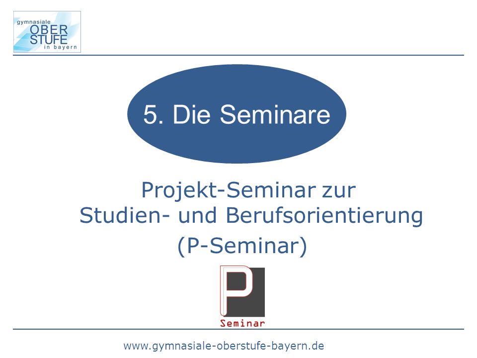 Projekt-Seminar zur Studien- und Berufsorientierung