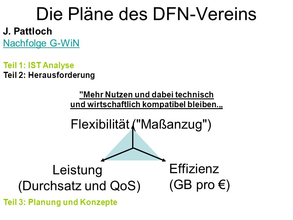 Die Pläne des DFN-Vereins